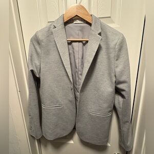 Zara Boys Size 13/14 Gray Blazer - Unstructured & Soft | NWOT